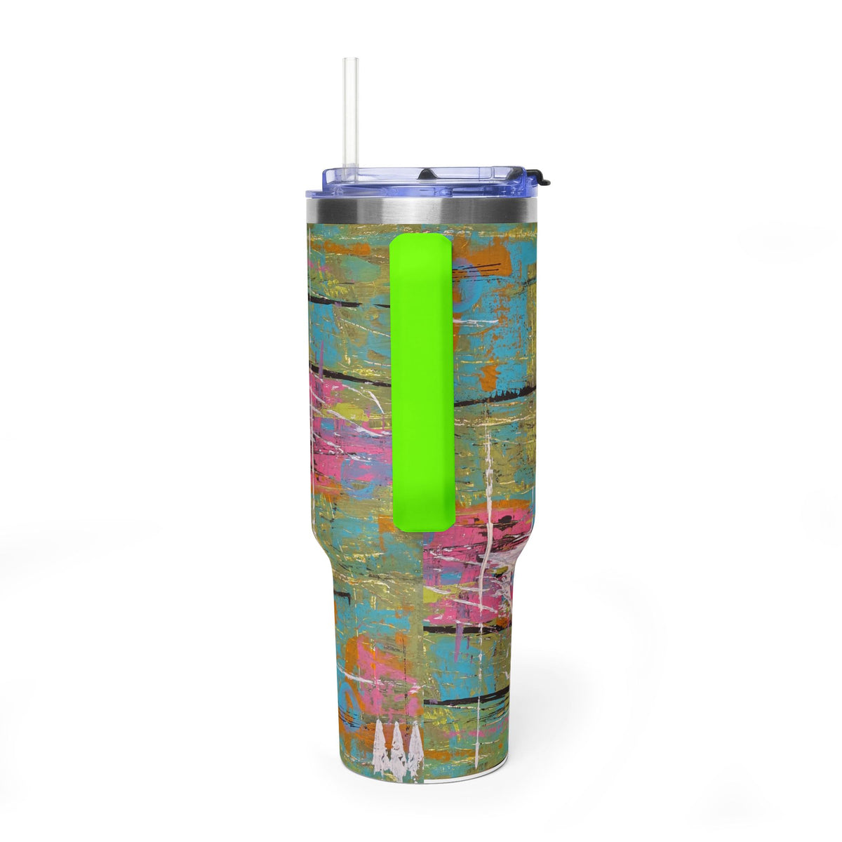 40oz Vacuum Tumbler — 1980's Puke