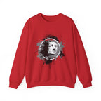 Classical Statue Ink-Splash Crewneck Sweatshirt