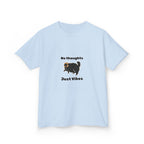 Youth 'No Thoughts Just Vibes' Cat Graphic Shirt