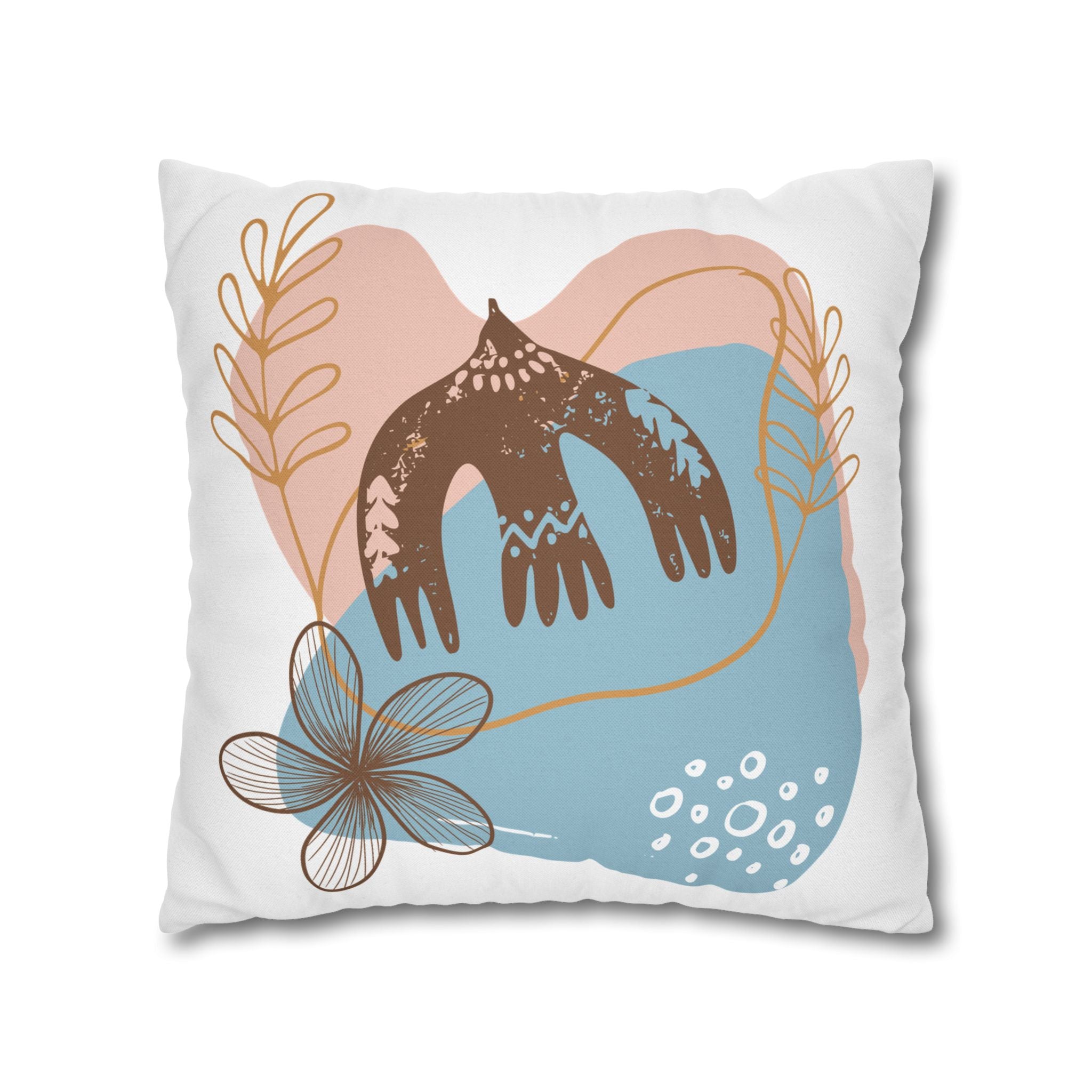 Bohemian Throw Pillowcase — Decorative Square Pillow Cover