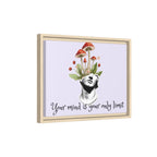 Personalize it! "Your Mind is Your Only Limit" Framed Canvas Wall Art