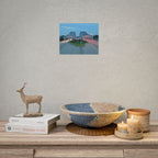 Twilight Bridge Rolled Poster — Long-Exposure Cityscape Wall Art