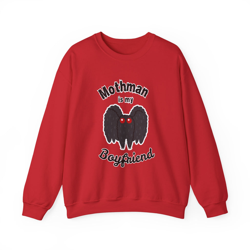 Mothman Is My Boyfriend Sweatshirt