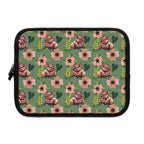 Laptop Sleeve — Green Garden & Squonk Pattern