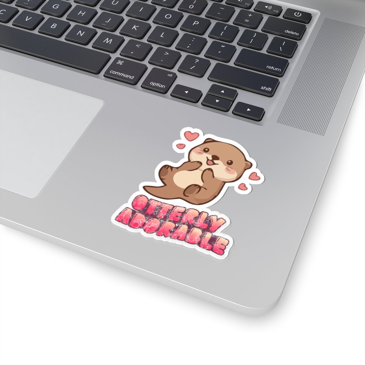Otterly Adorable Kiss-Cut Sticker