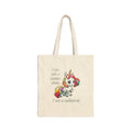 Unicorn Canvas Tote Bag — "I am Not a Puzzle Piece. I am a Unicorn!" Cute Rainbow Tote for Kids & Gift