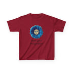 Personalize it! Youth 'Wear Your Imagination' Blue Flower Face Graphic