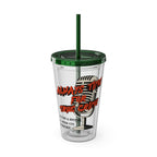 Always Time for True Crime Tumbler with Straw, 16oz