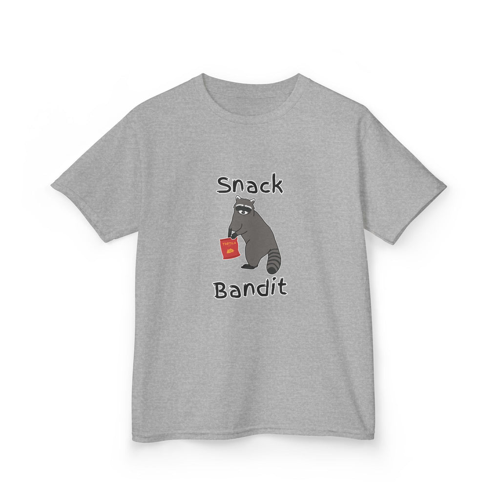 Youth "Snack Bandit" Raccoon Kid Graphic T-Shirt