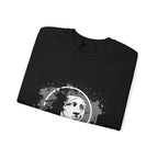 Classical Statue Ink-Splash Crewneck Sweatshirt