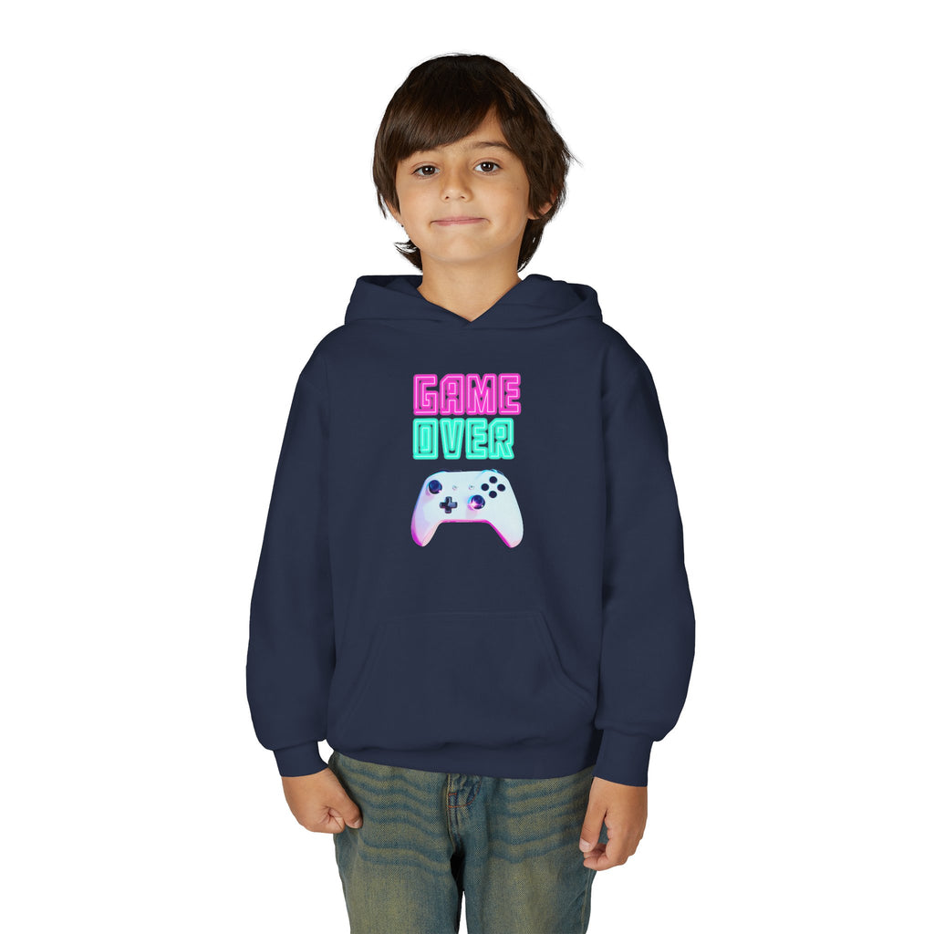 Youth  Game Over Heavy Blend Hooded Sweatshirt