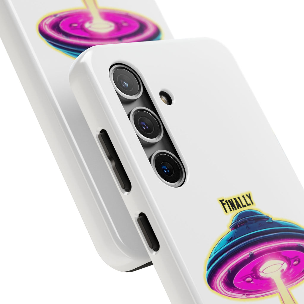 UFO Phone Case - "Intelligent Life" Protective Tough Case