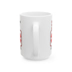 First Aid Coffee Mug — "Emotional Support Human-Do Not Touch" Emergency Medical Logo Ceramic Mug (11oz & 15oz)