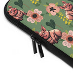 Laptop Sleeve — Green Garden & Squonk Pattern