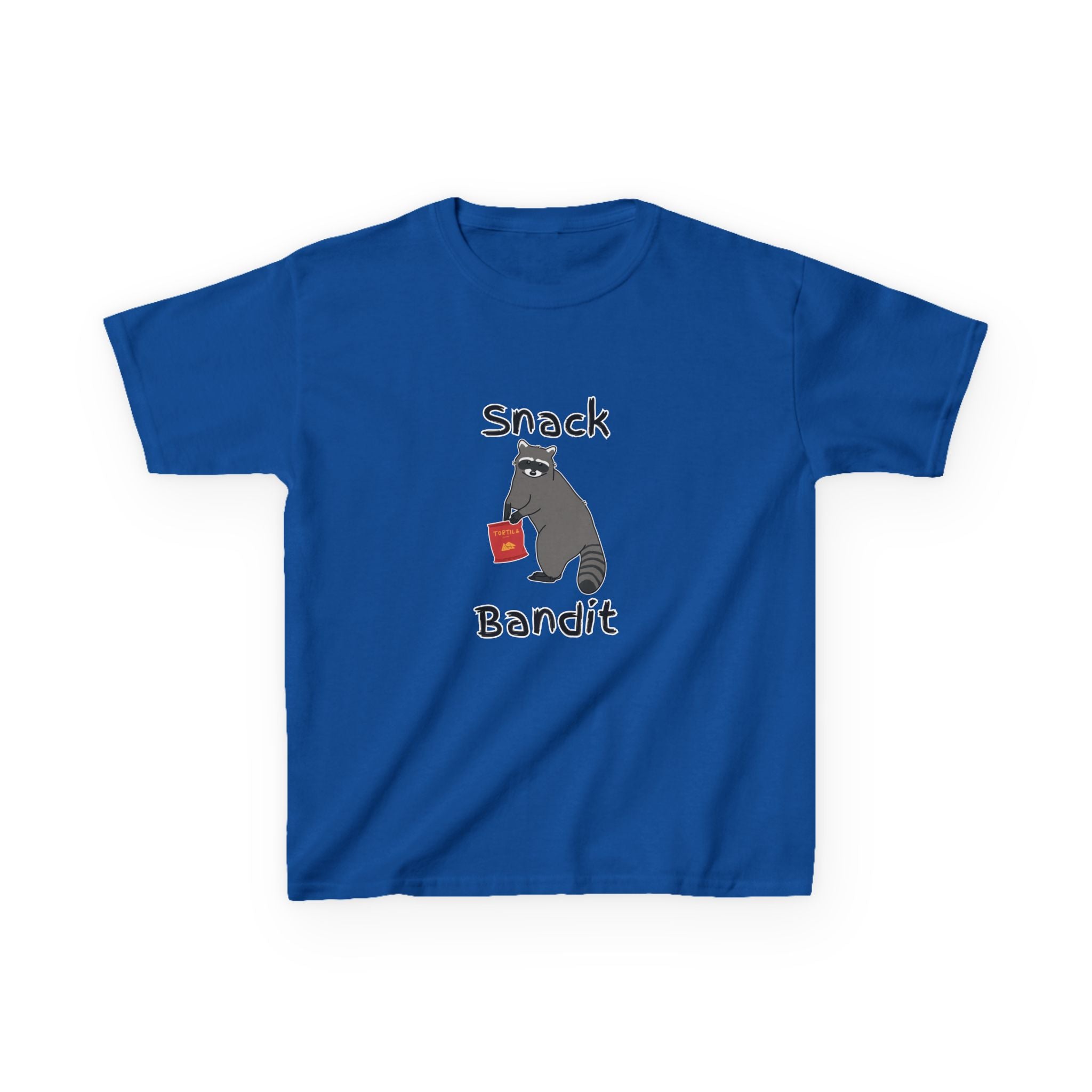 Youth "Snack Bandit" Raccoon Kid Graphic T-Shirt