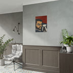 Rolled Poster — Boy and His Dog Portrait Art Print