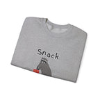 Snack Bandit Sweatshirt — Cute Raccoon Graphic Crewneck