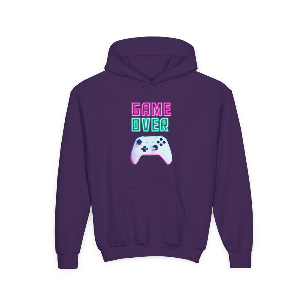 Youth  Game Over Heavy Blend Hooded Sweatshirt