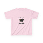 Youth 'No Thoughts Just Vibes' Cat Graphic Shirt