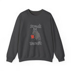 Snack Bandit Sweatshirt — Cute Raccoon Graphic Crewneck
