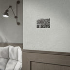 Black & White Rustic Vine Photography Poster — Rolled Wall Art