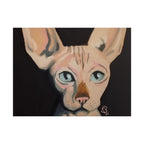Sphynx Cat Art Poster — Rolled Fine Art Print