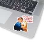 Empowered Women Empower Women Kiss-Cut Sticker