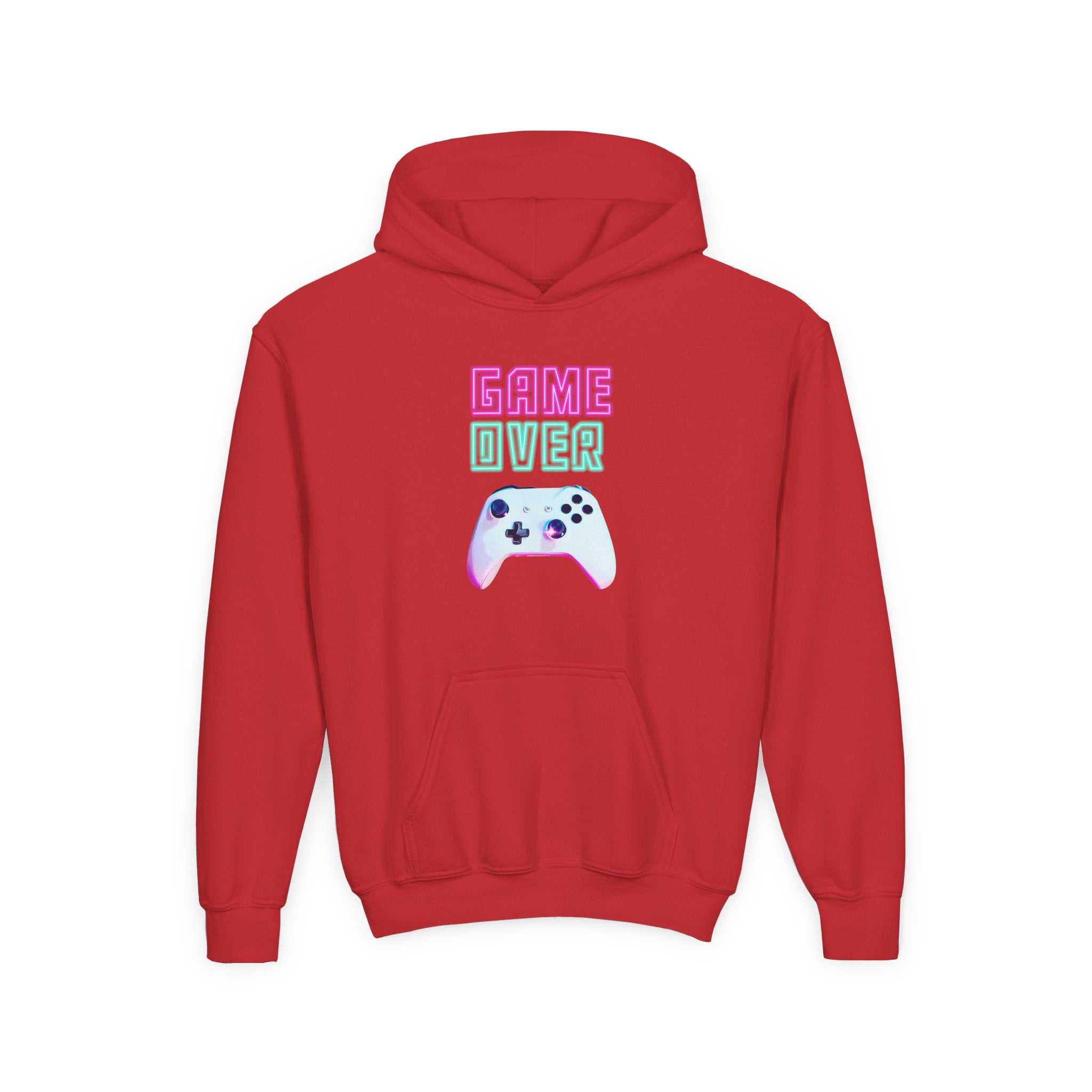 Youth  Game Over Heavy Blend Hooded Sweatshirt
