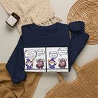 Comic D&D Sweatshirt — Cute Panel Cartoon Crewneck