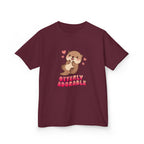 Kids Tee "Otterly Adorable" Heart Graphic Tee