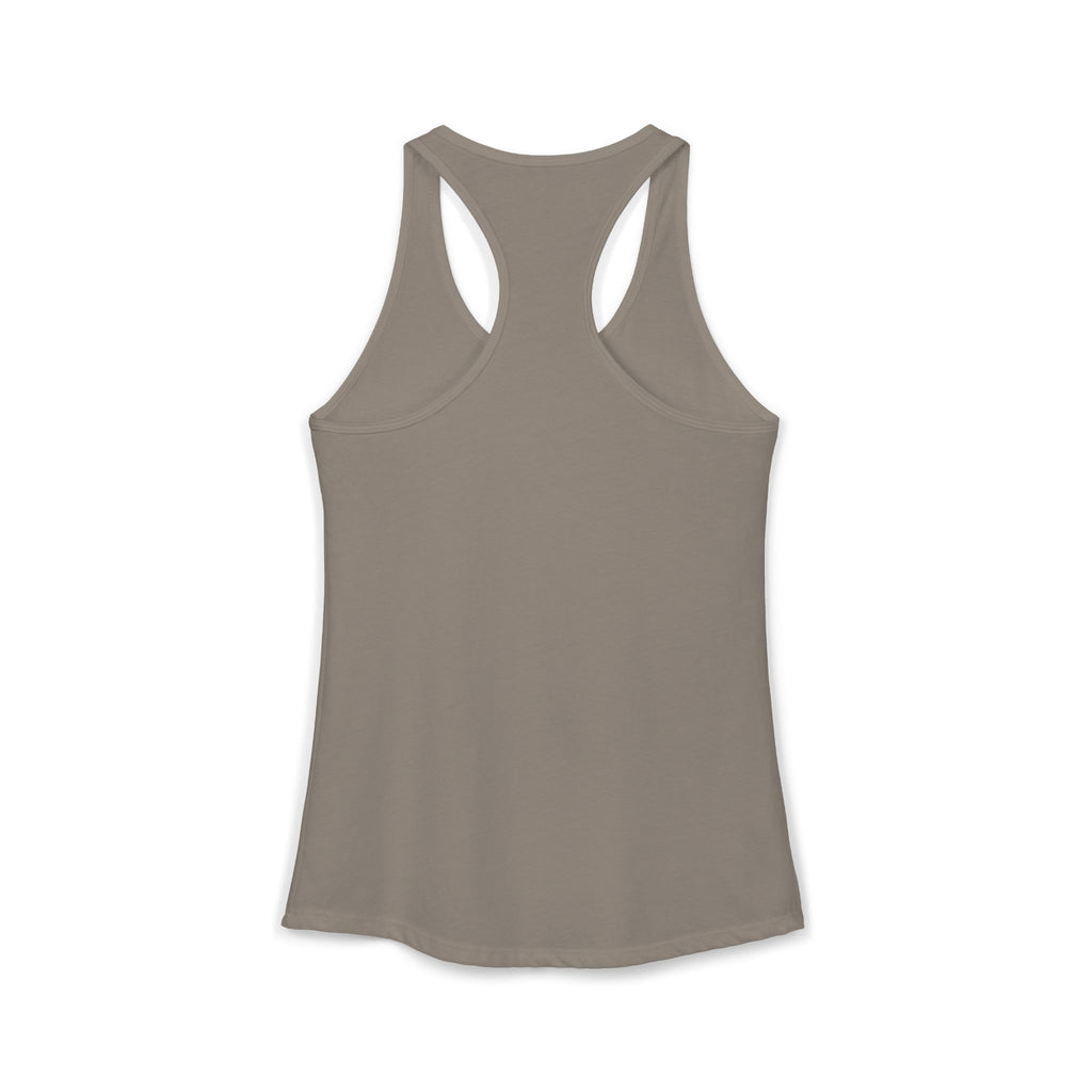 Personalize it! Women's Growth is Messy Ideal Racerback Tank