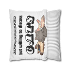 Introverted But Willing to Discuss Cats Pillowcase
