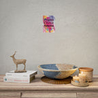 "Progress Over Perfection" – Motivational Wall Art for Office, Studio & Classroom