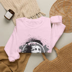 Classical Statue Ink-Splash Crewneck Sweatshirt