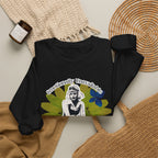 Crewneck Sweatshirt — Emotionally Unavailable & Thriving Retro Floral Graphic