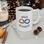Embrace Our Differences Ceramic Mug — Funny LGBTQ+ Pride Coffee Cup (11oz & 15oz)