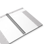 Aloe Plant Spiral Journal — “Say Aloe to My Little Friend” Cute Botanical Notebook