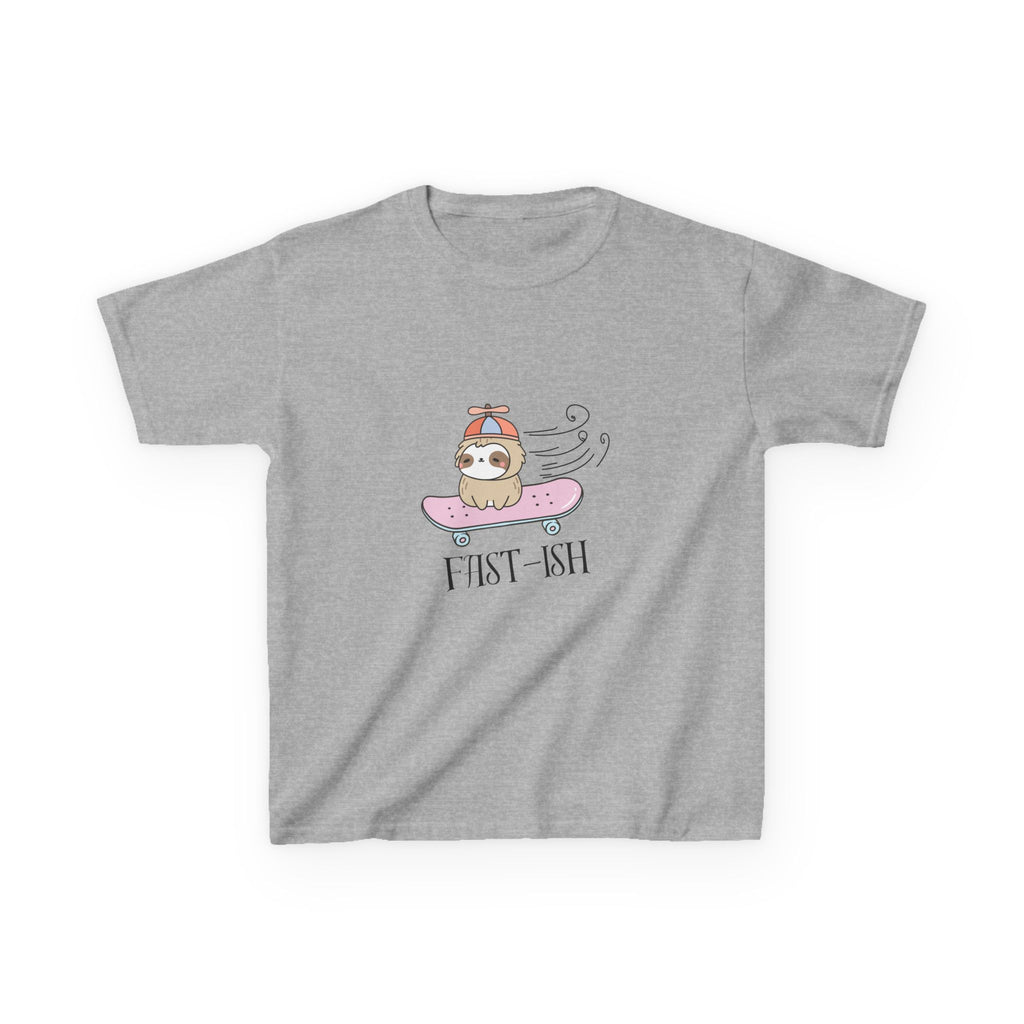 Youth 'Fast-ish' Sloth on Pink Board classic tee