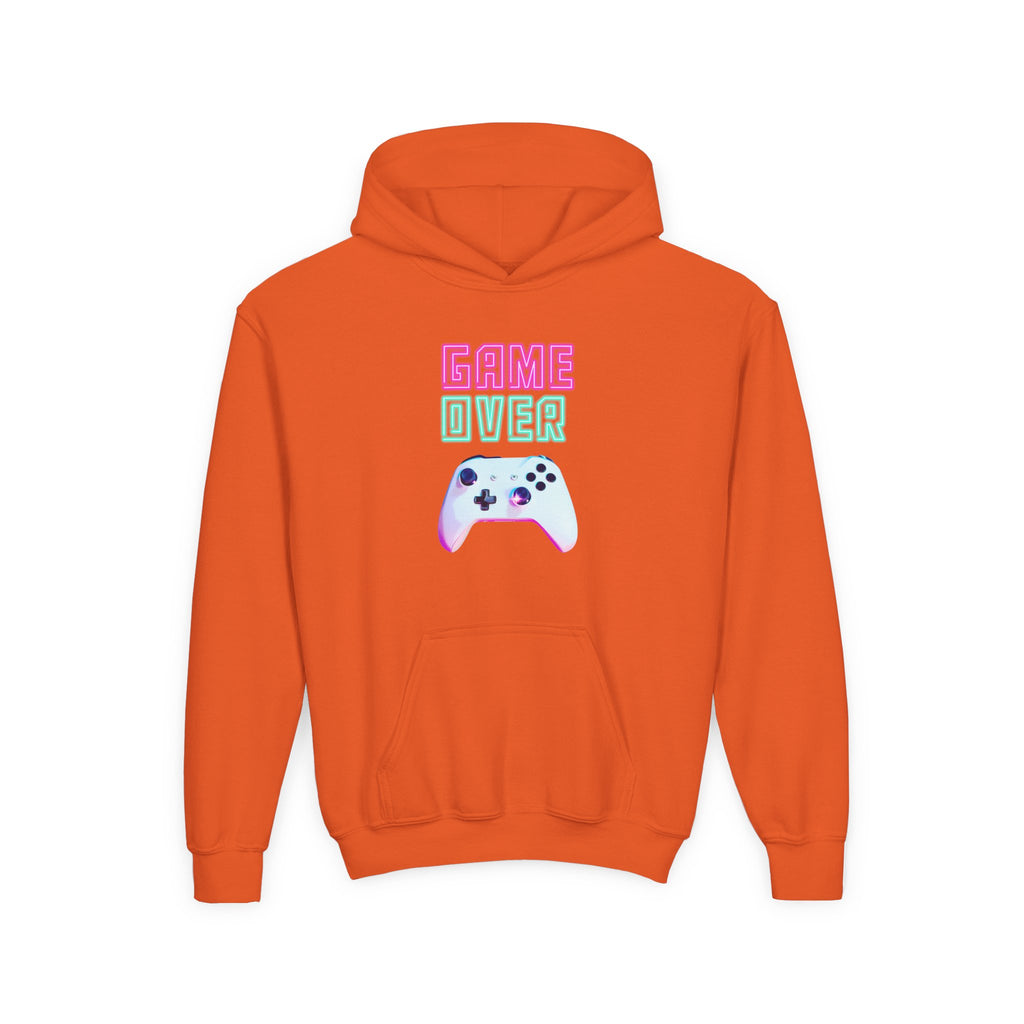 Youth  Game Over Heavy Blend Hooded Sweatshirt
