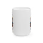 Cat Coffee Mug — "It's Not Considered Spoiled if You Deserve it" Ceramic Mug (11oz/15oz)