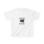Youth 'No Thoughts Just Vibes' Cat Graphic Shirt