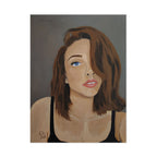 Rolled Poster — Portrait "Freckled Girl" Art Print