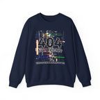 404 Not Found Crewneck Sweatshirt — Glitch Tech Graphic Pullover