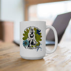 Emotionally Unavailable and Thriving Ceramic Mug – 11oz/15oz