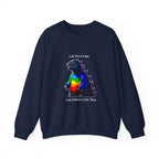 Godzilla Love Rainbow Crewneck Sweatshirt