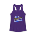Do it for the Devilment - Gef the Talking Mongoose Women's Ideal Racerback Tank