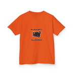Youth 'No Thoughts Just Vibes' Cat Graphic Shirt