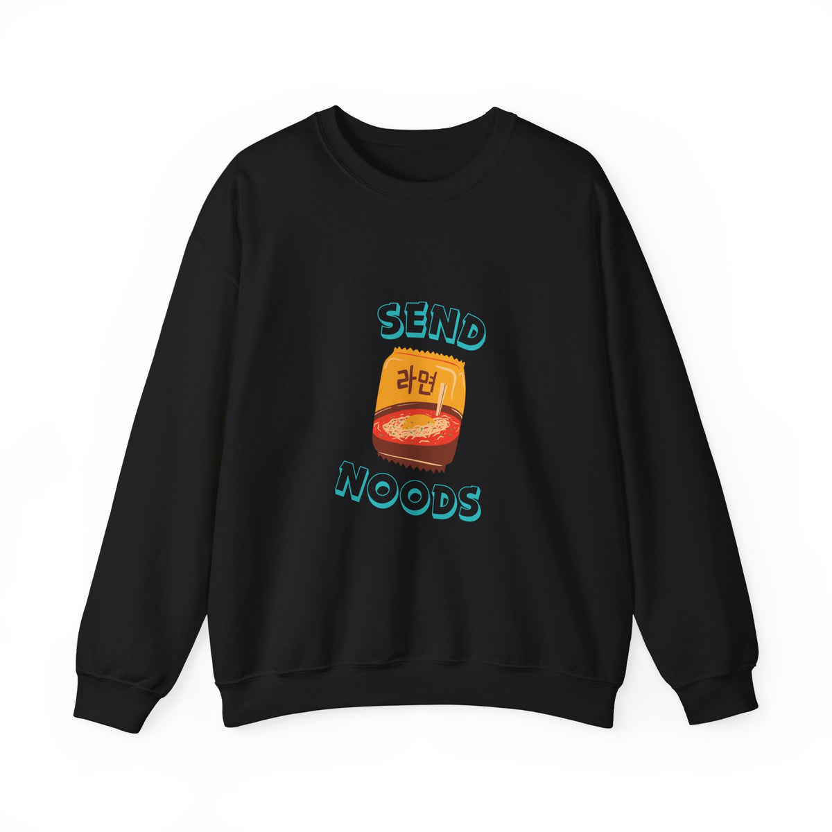 Send Noods Sweatshirt — Cute Ramen Graphic Crewneck