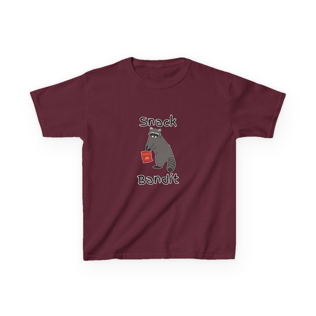Youth "Snack Bandit" Raccoon Kid Graphic T-Shirt