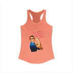 Personalize it! Women's Empowered Women Ideal Racerback Tank